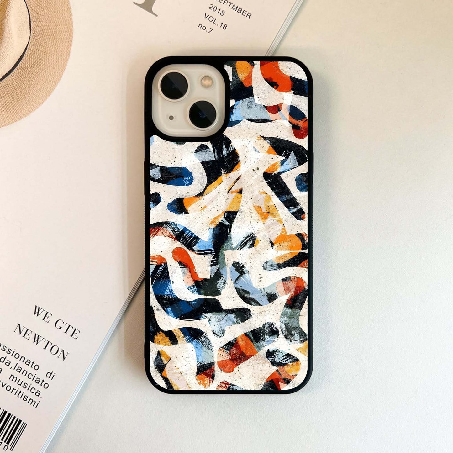 Paint Swipe Glass Case