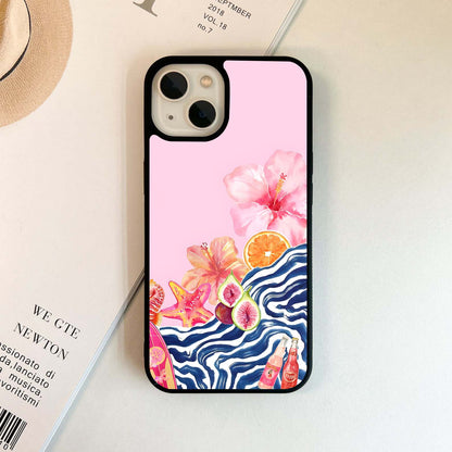 Berry Disco Bloom Glass Case