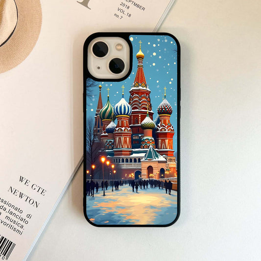 Winter Moscow Glass Case