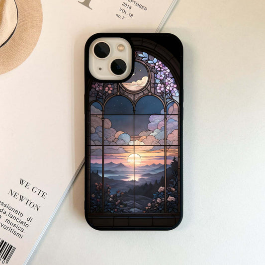 Moon Light Window Glass Case