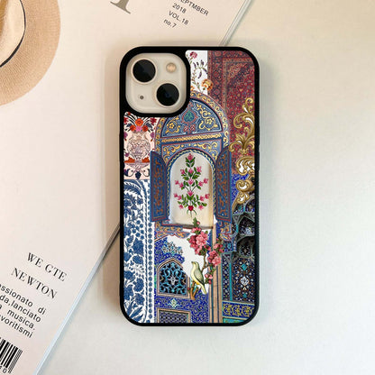 Persian Courtyard Glass Case