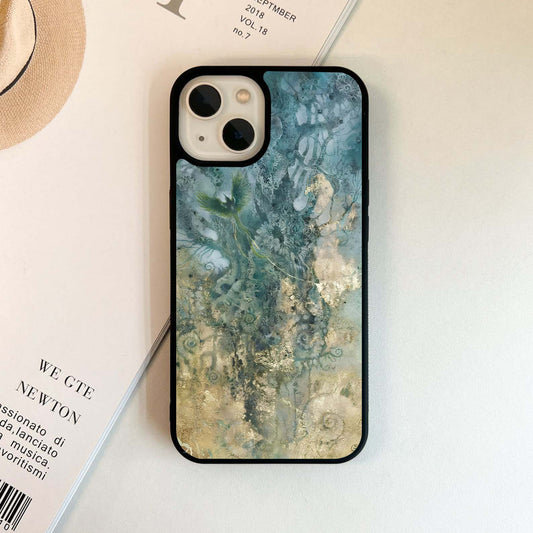 Mist Fern Rise Glass Case