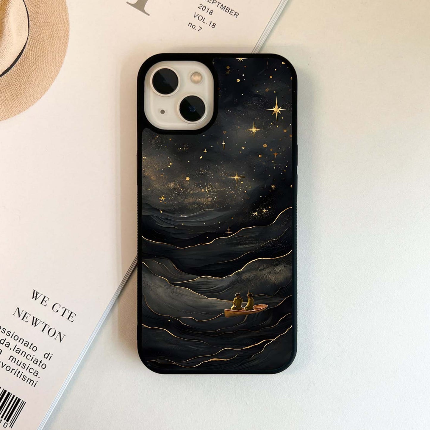 Moonlit Voyage Glass Case