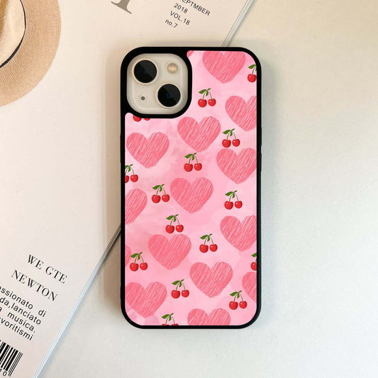 Cherry With Hatching Love Glass Case