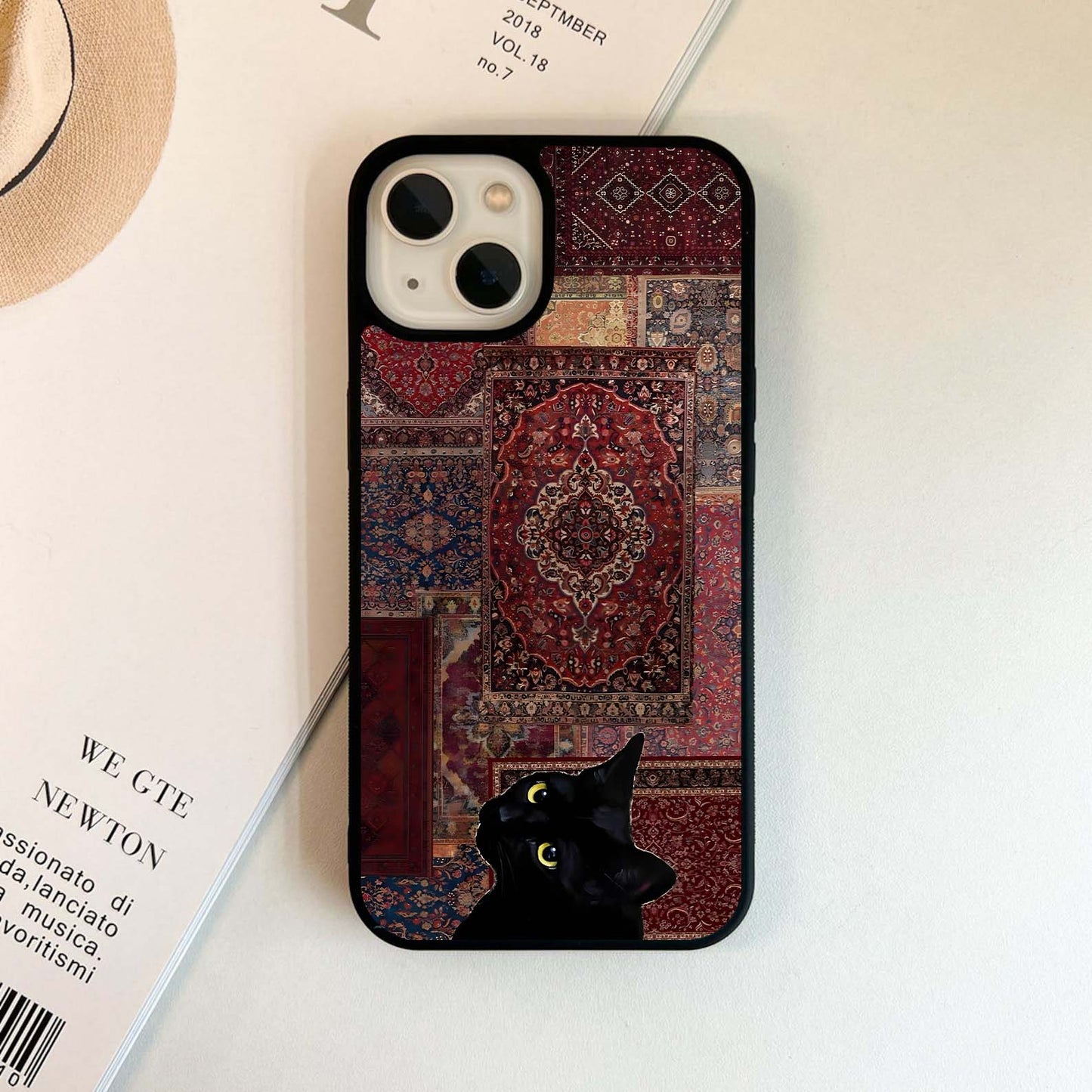 Regal Magic Cat Glass Case