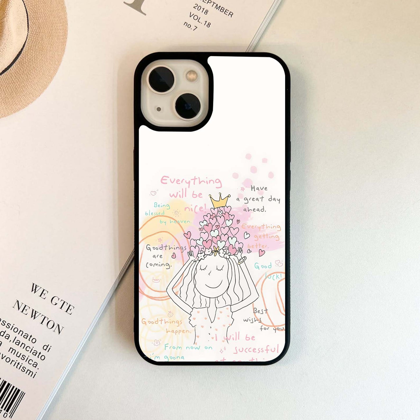 Everything Will Be Great Glass Case