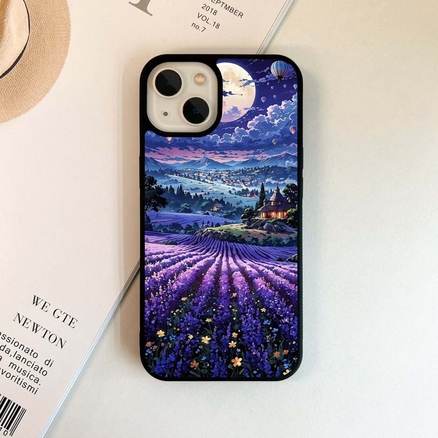 Lavender Skies Magic Glass Case