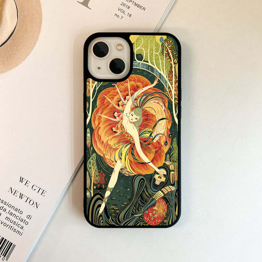 Rebirth Flame Dance Glass Case