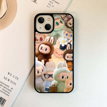 Cuddle Trick Labubu Glass Case