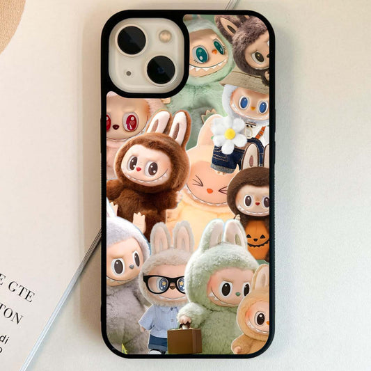 Cuddle Trick Labubu Glass Case