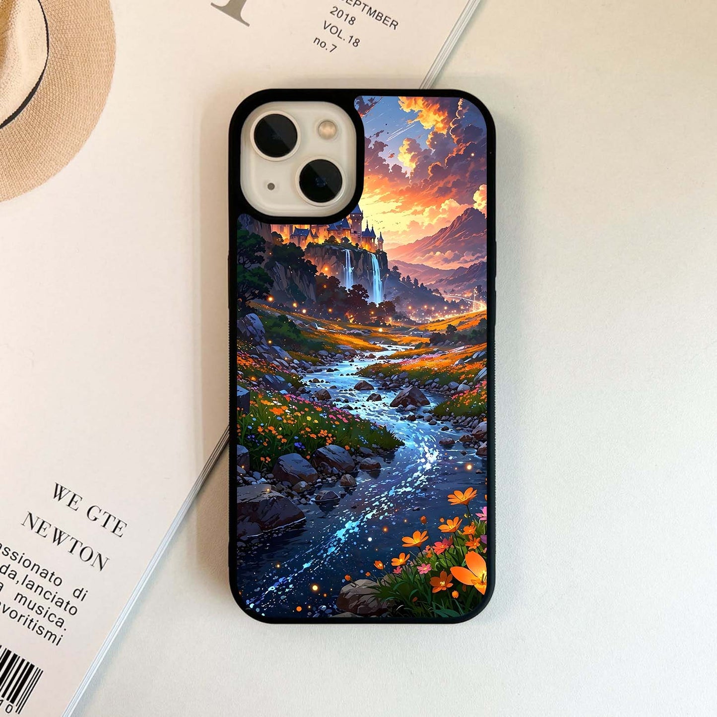 Enchanted Sunset Valley Glass Case