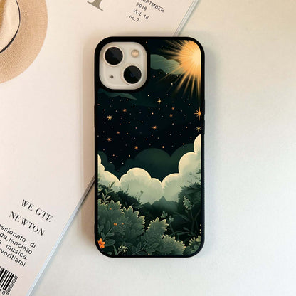 Sunburst  Forest Glass Case