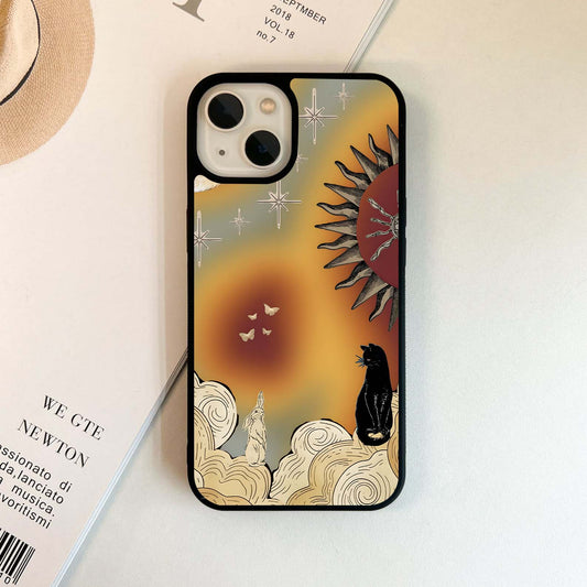 Retro Celestial Dream Glass Case