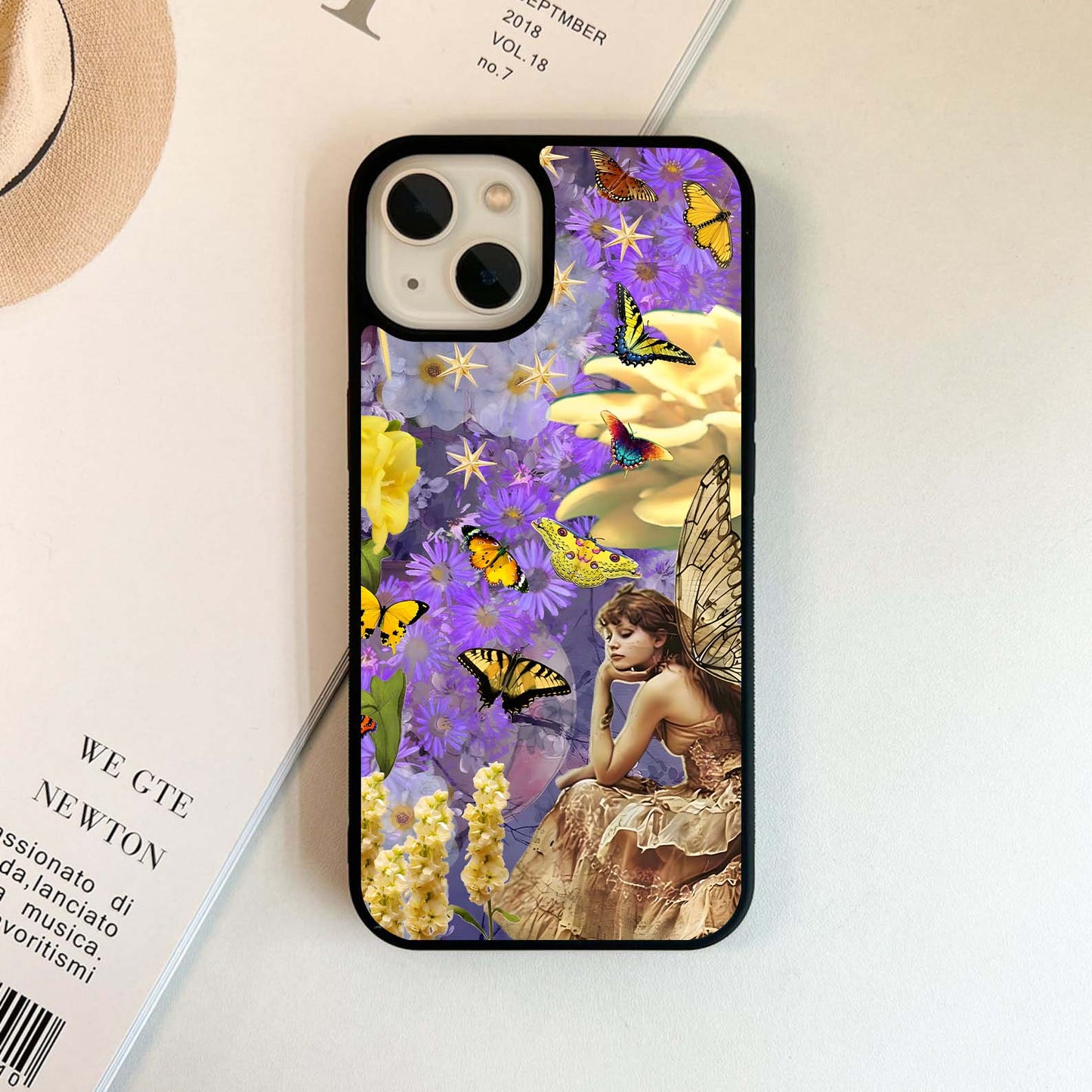 Butterfly Fairy Garden Glass Case