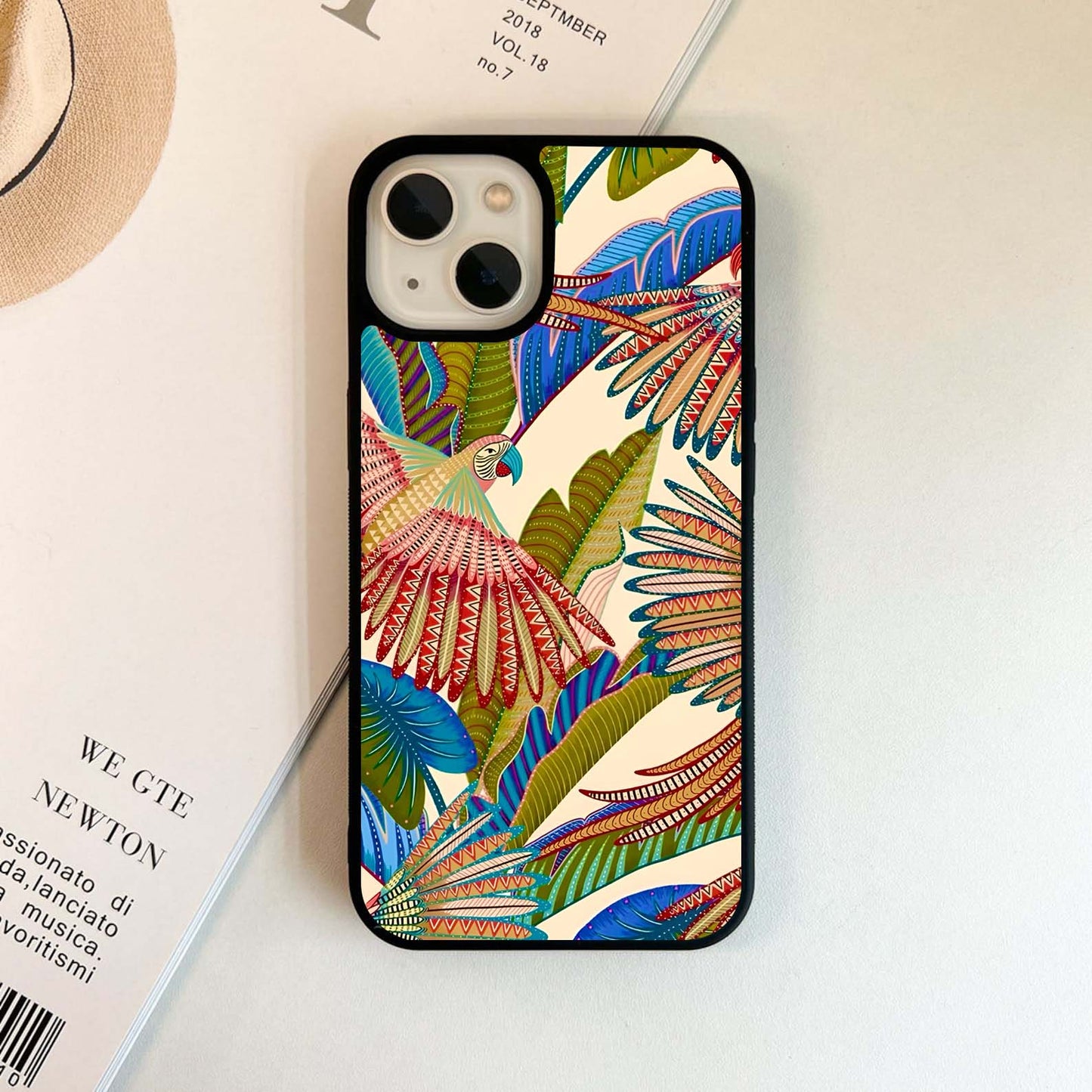 Peacefull Birds Glass Case