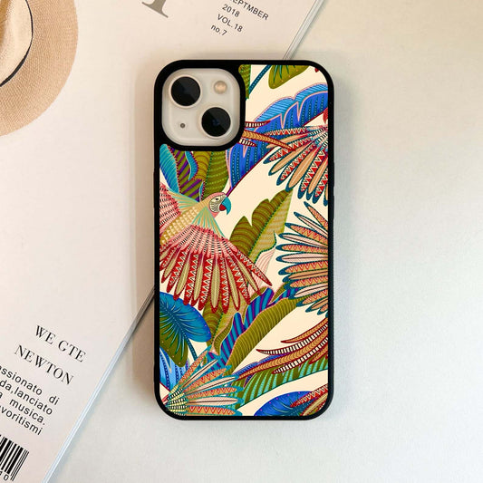 Peacefull Birds Glass Case