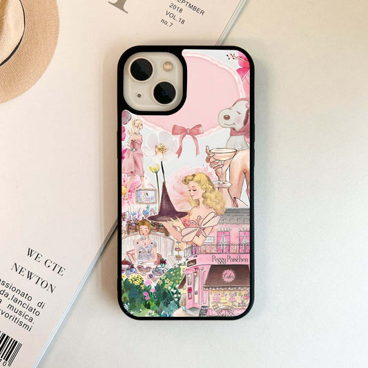 Aesthetic Peggy Glass Case
