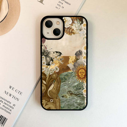 Aesthetic Shuffle Nature Glass Case