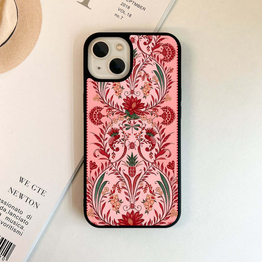 Ornate pattern Glass Case