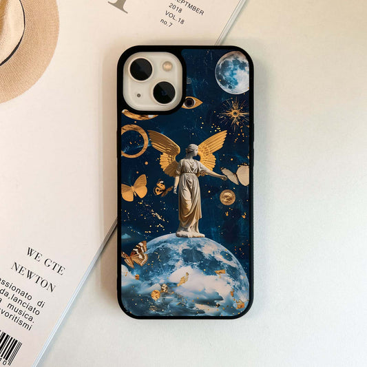 Celestial Angel Dreams Glass Case
