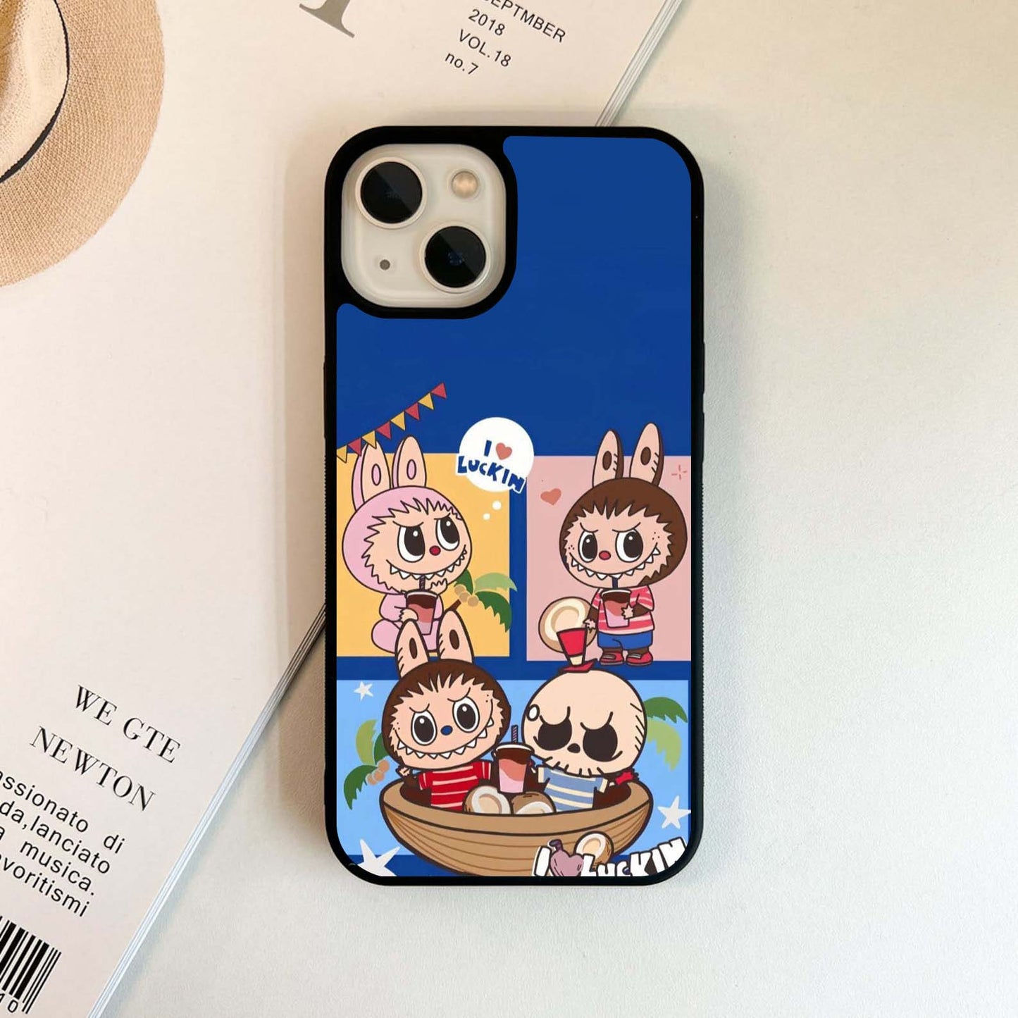 Lucky Labubu Glass Case