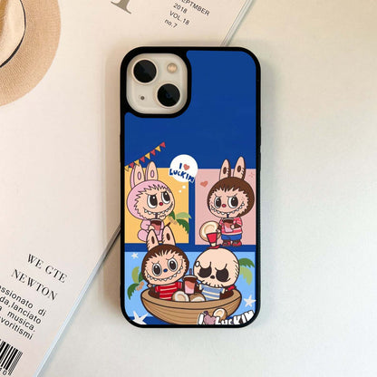 Lucky Labubu Glass Case