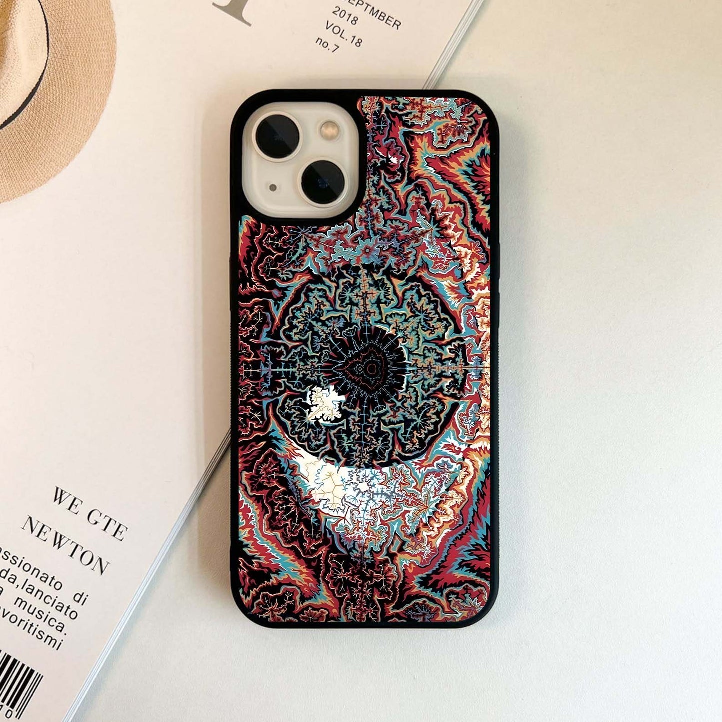 Chaos Petal Fire Glass Glass Case