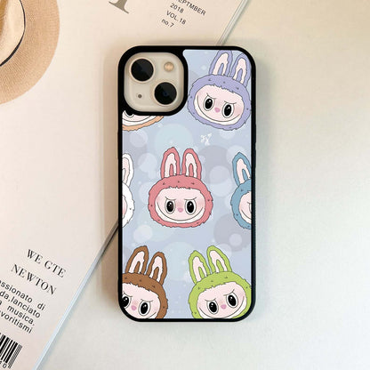 Fluff Spark Labubu Glass Case