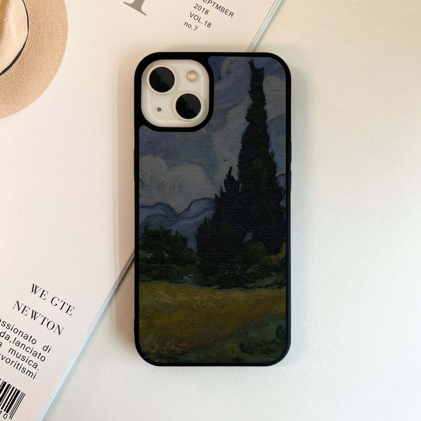 Dreamy Canvas Field Glass Case