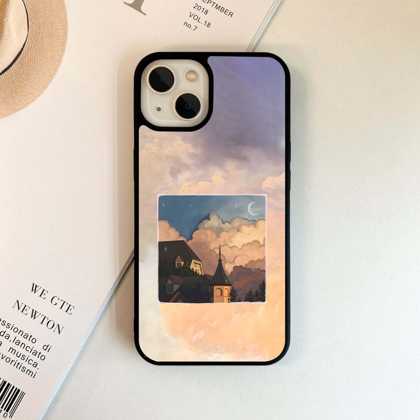 Floating Through Glass Case