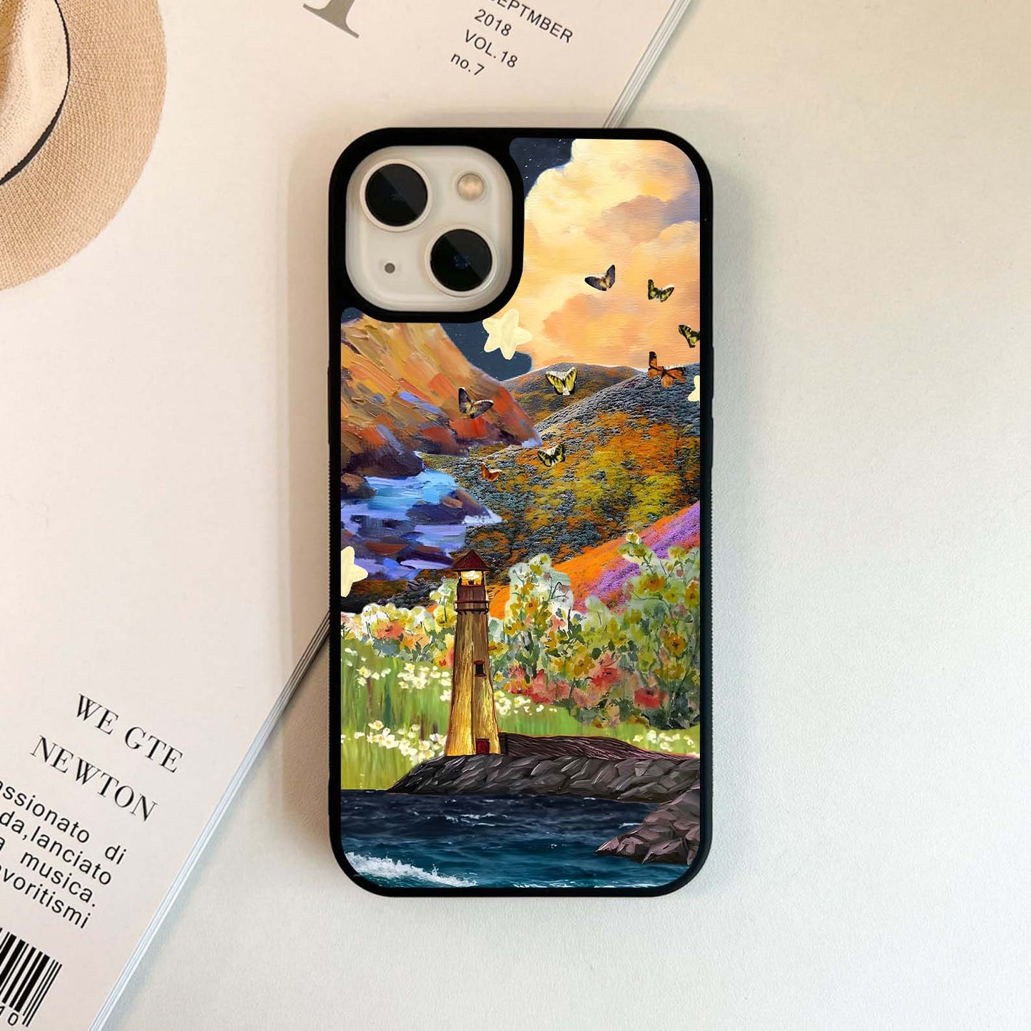 Twilight Bloom Escape Glass Case