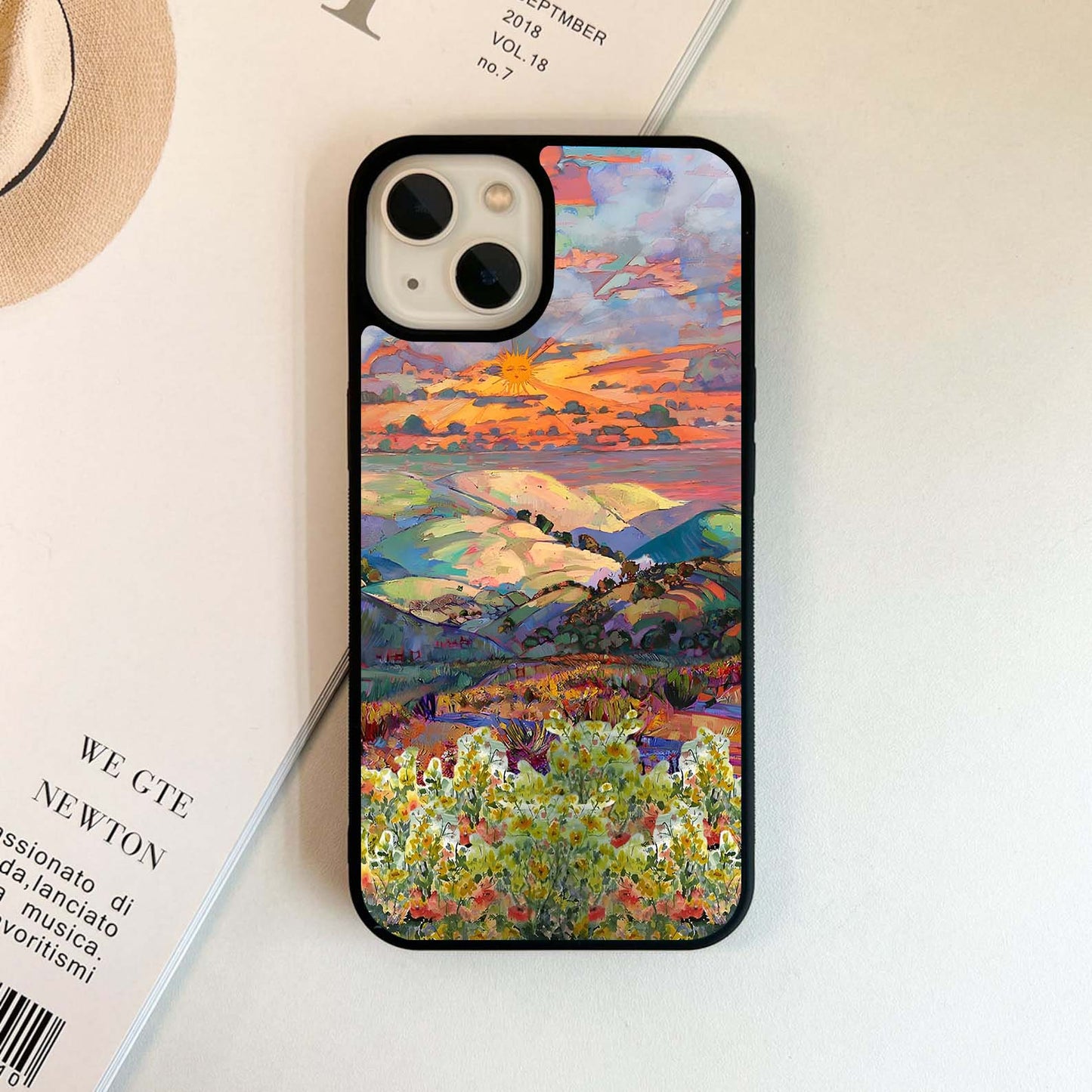 Golden Valley Sunrise Glass Case