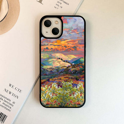 Golden Valley Sunrise Glass Case