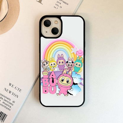 Glow Ear Gang Labubu Glass Case