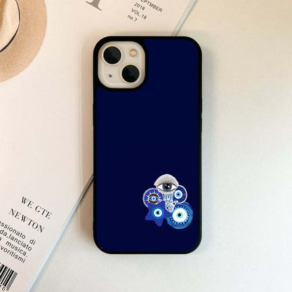 Evil Eye Charm Glass Case