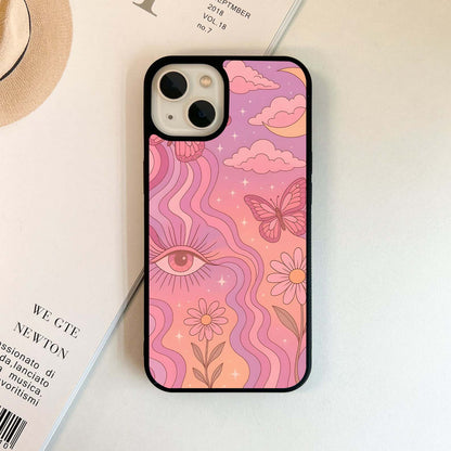 Butterfly Eye Magic Glass Case