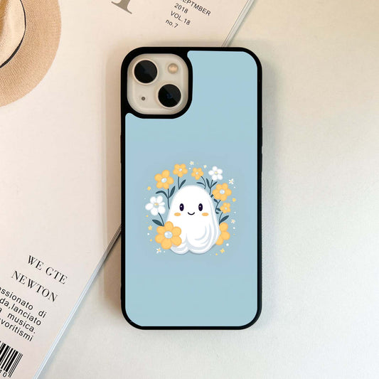 Floral Ghost Glass Case