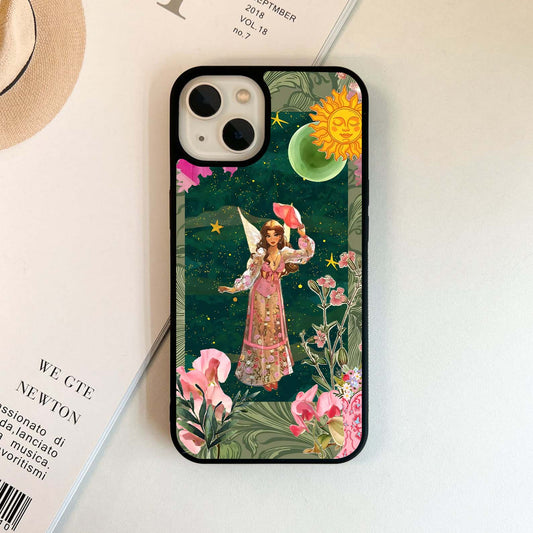 Fairy in Bloom Glass Case