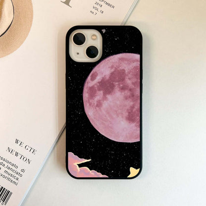 Pink Moon Orbit Glass Case