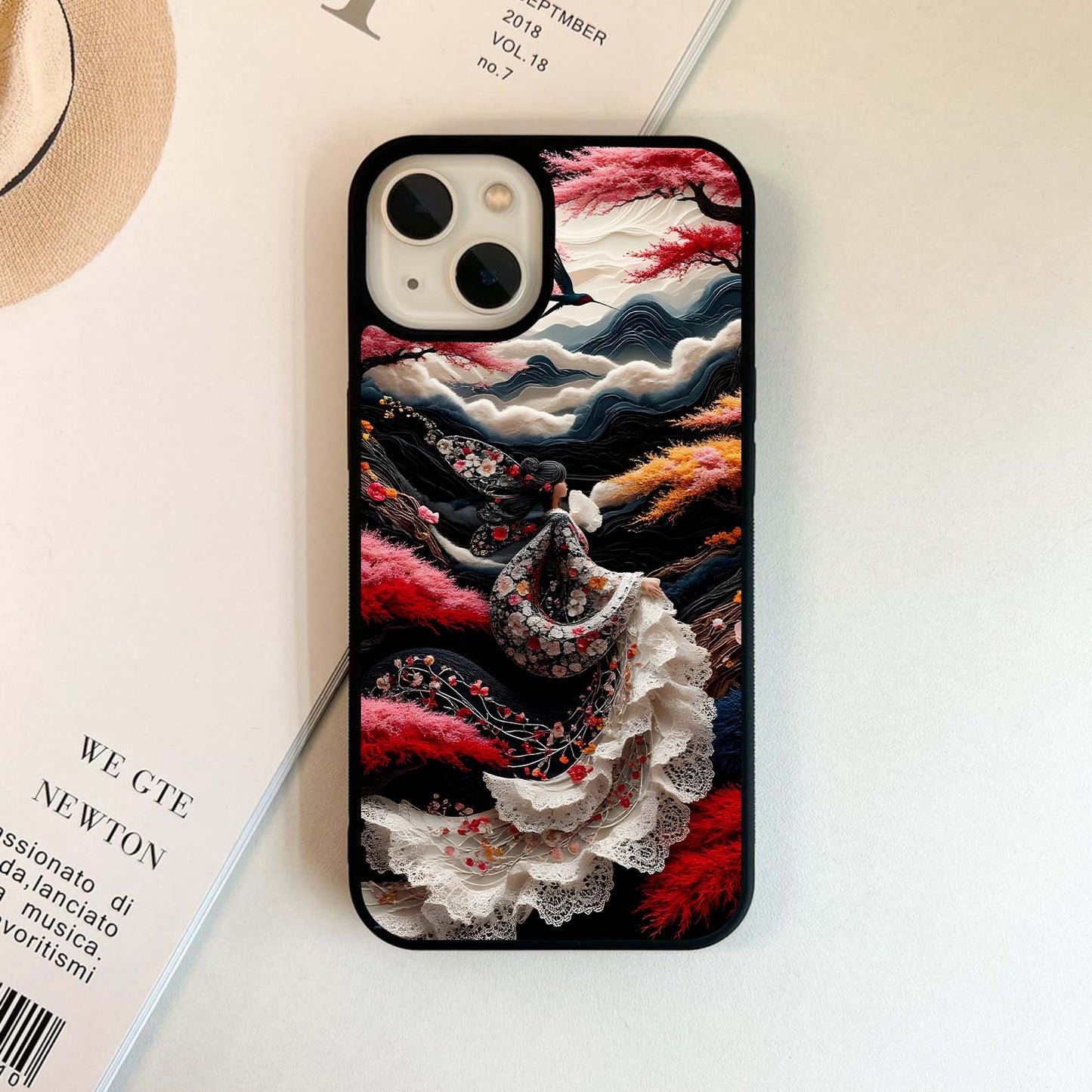 Quilling Style Glass Case