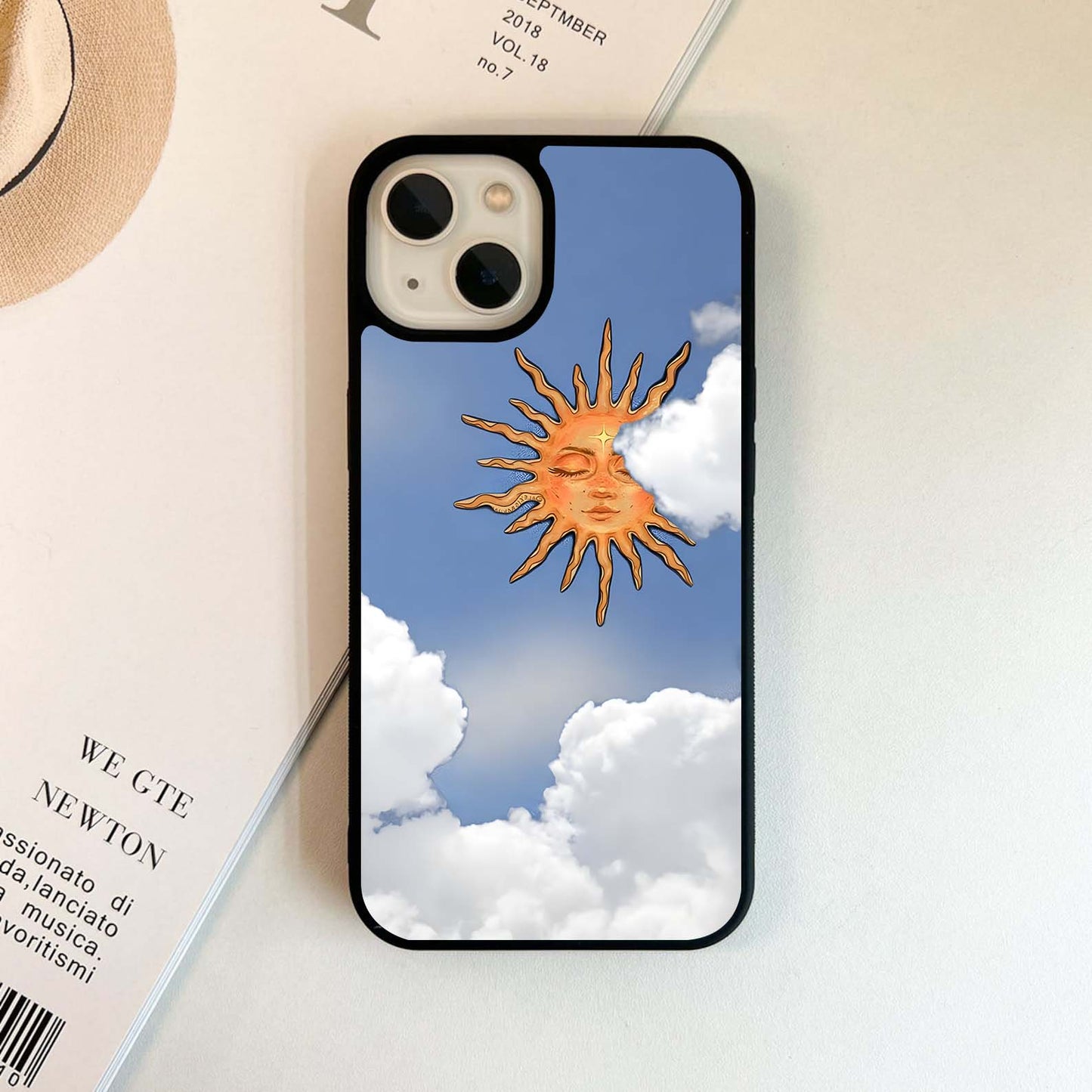God Sun With Cloud Glass Case