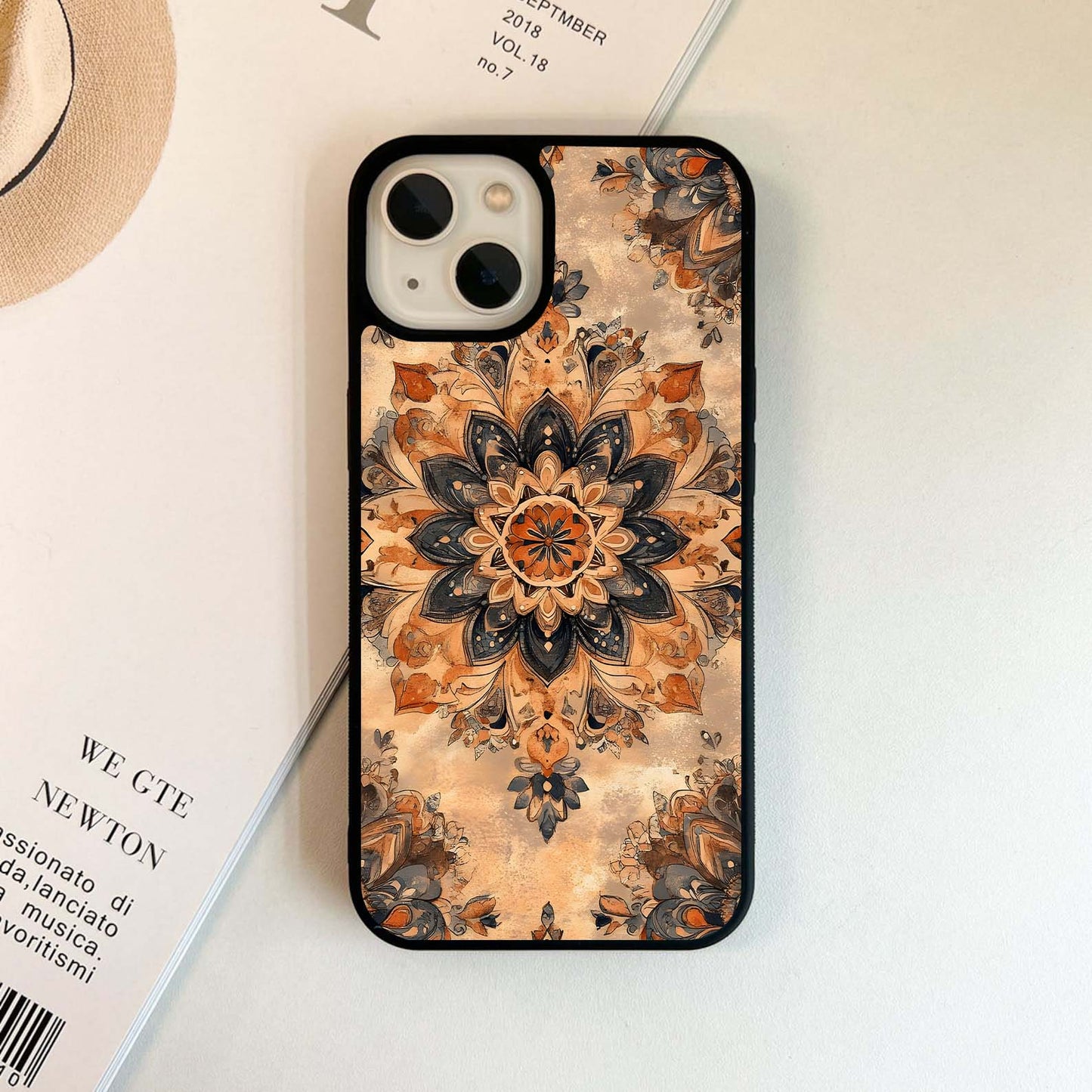 Spirit Boho Mandala Glass Case