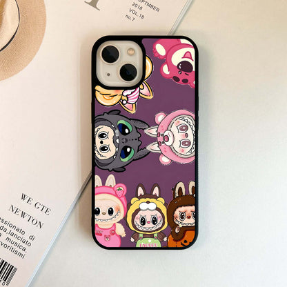 Smile Trap Labubu Glass Case