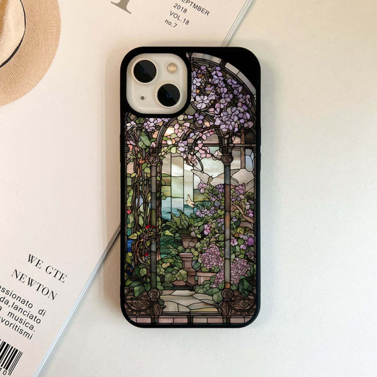 Garden Serenity Window Glass Case