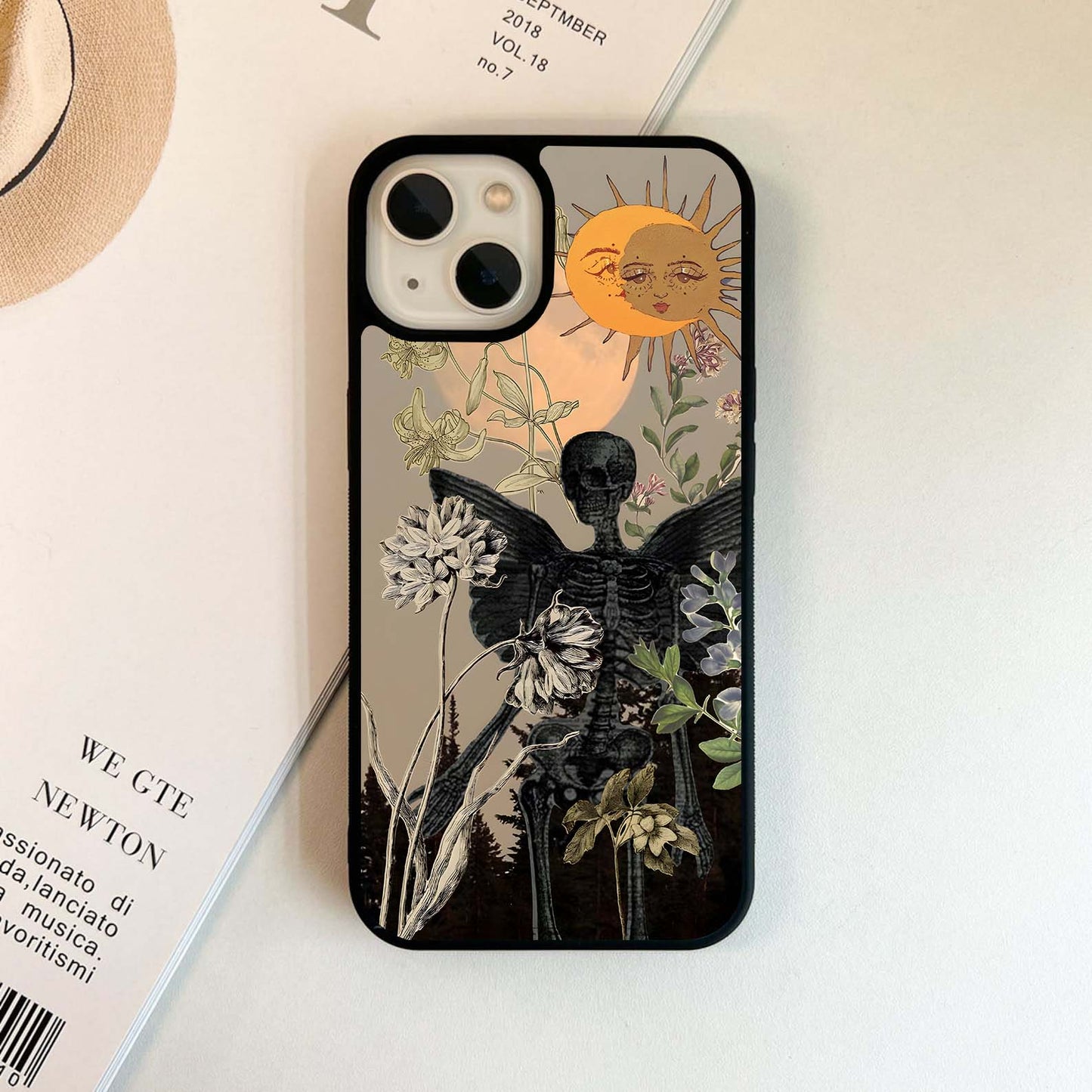 Golden Branch Soar Glass Case