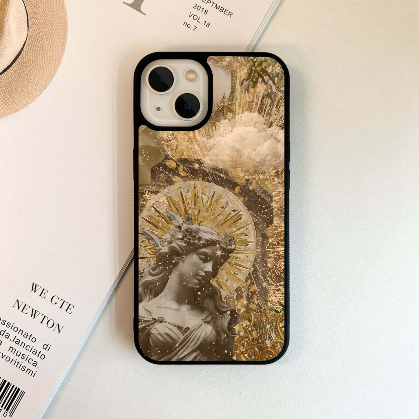 Golden Goddess Real Glass Case