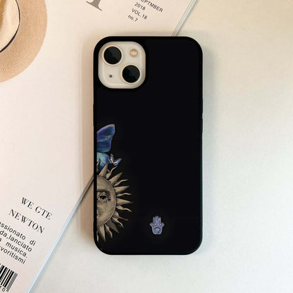 Half Stardust Moon Glass Case