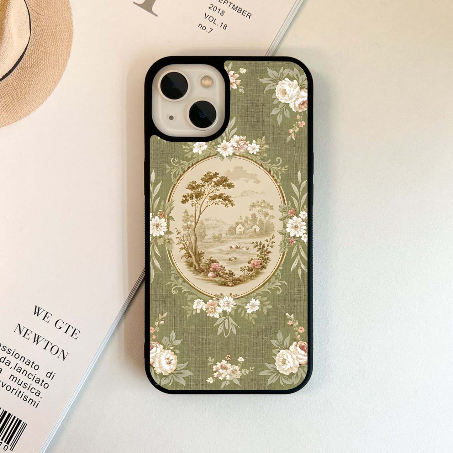 Touch of French Country Glass Case