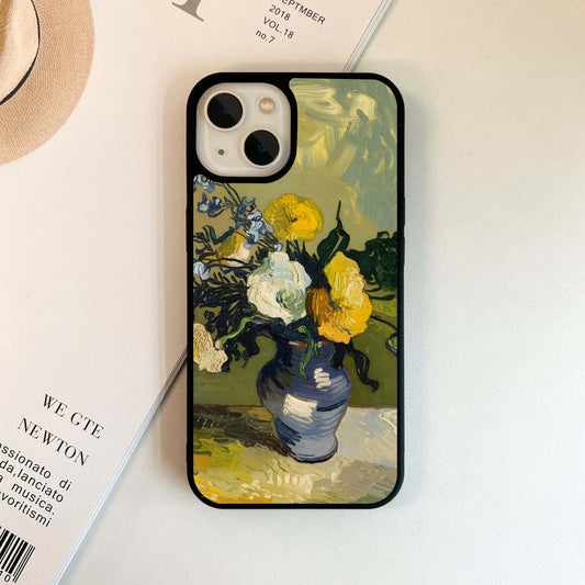 Flowers Ripple Glass Case