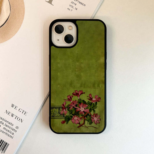 Green Vintage Charm Glass Case